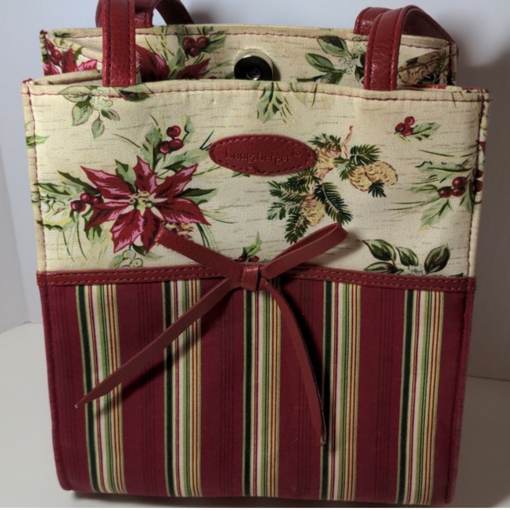 Like-New Longaberger Small Tote Bag, 10” x 8” x 4.5” - Picture 5 of 8
